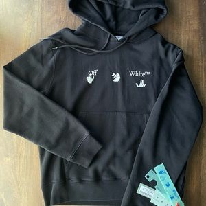 Off-White Logo Hoodie NWT